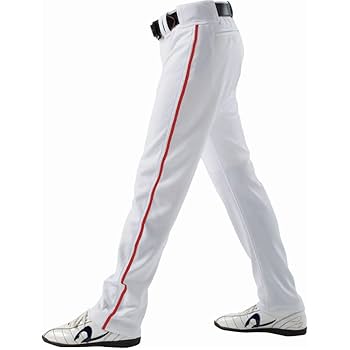 黒いポリエステルパンツ 赤ライン入り 6番 JAPAN lo-0064_set.jpg